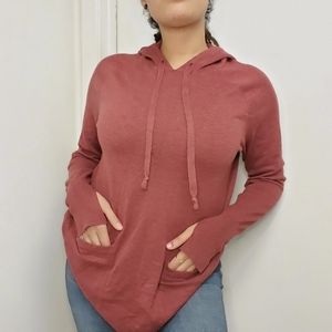 Hoodie with thumb holes